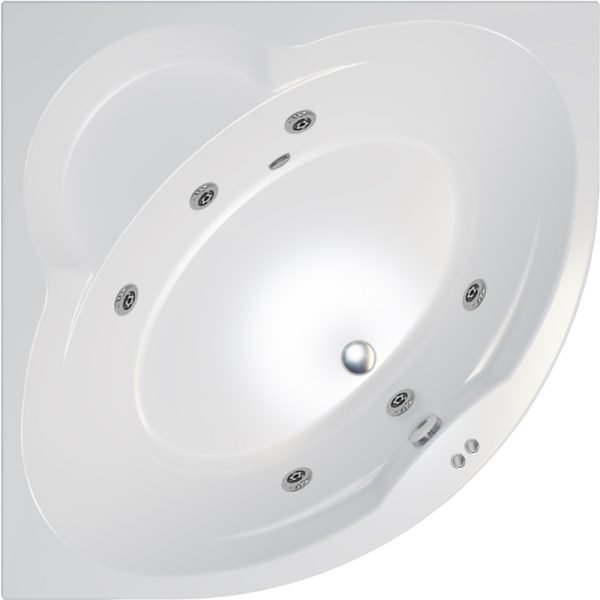 Гидромассажная ванна Triton Троя 150x150, угловая