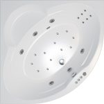 Гидромассажная ванна Triton Троя Люкс 150x150, угловая, Щ000000904