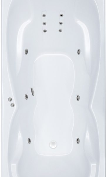 Гидромассажная ванна Triton Цезарь Комфорт Flat 180x80, Щ000002105