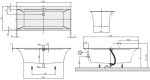 Квариловая ванна Villeroy&Boch Squaro Edge 12 170x75 — изображение 3