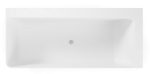 Ванна из искусственного камня Belux Турин ТУ-1600 R 160x70 правая, solid surface, белый матовый 18 — изображение 3