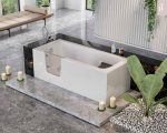Акриловая ванна Polimat Vovo 150x75 с дверью — изображение 6