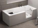 Акриловая ванна Polimat Avo 170x75 с дверью — изображение 4