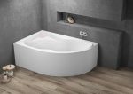 Акриловая ванна Polimat Dora 170x110 L, угловая левая, с ножками, белый — изображение 3