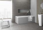 Акриловая ванна Polimat Avo 170x75 с дверью — изображение 7
