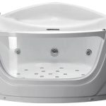 Гидромассажная ванна Gemy G9247 K 165x165, угловая