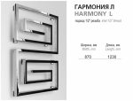 Полотенцесушитель Ростела Гармония L диагональное подключение — изображение 3