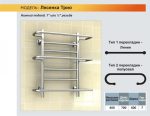 Полотенцесушитель Ростела Трио 60 нижнее подключение 1/2 дюйма — изображение 4