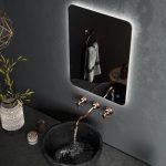 Зеркало в ванную с LED подсветкой Roxen Bella 510055-80 (80*70 см)