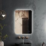 Зеркало в ванную с LED подсветкой Roxen Bella 510055-80 (80*70 см) — изображение 4