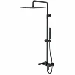 Стойка для душа Boheme Qubic Matt Black, 478-B