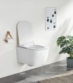 Подвесной унитаз SSWW KERAMIC Design без ободка, модель Gamma CT2067V — изображение 11